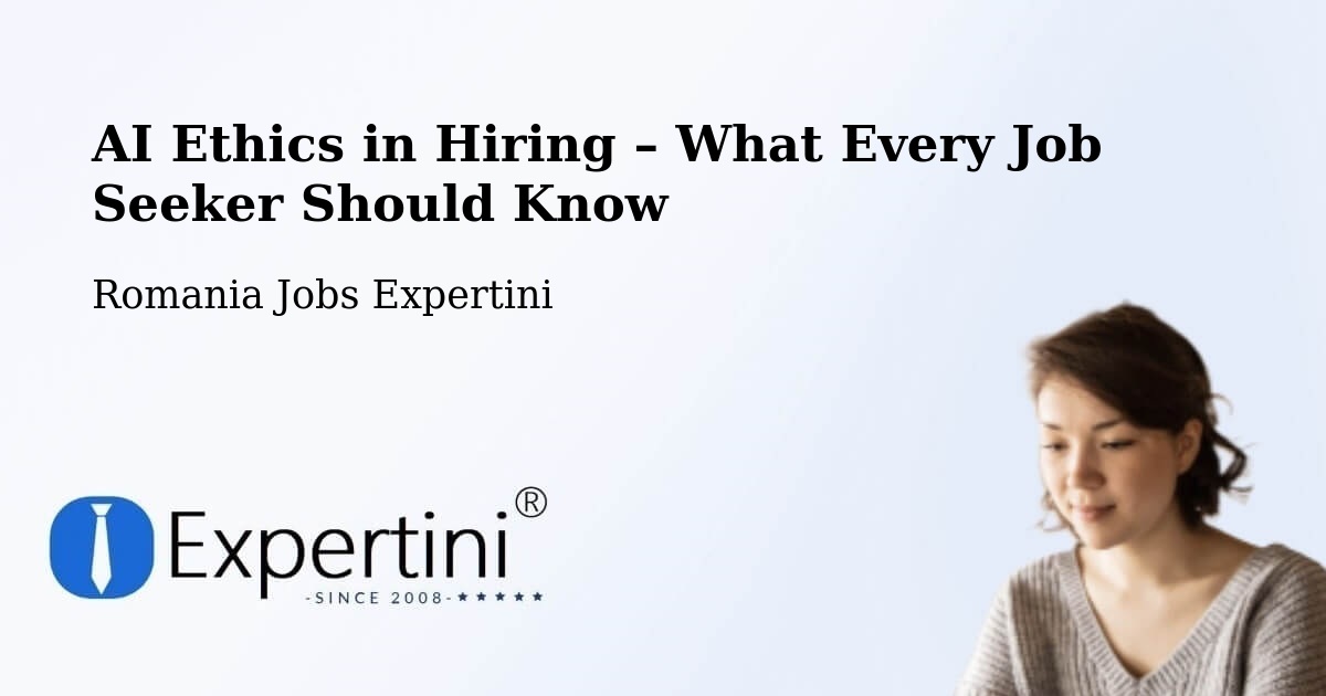 AI Ethics in Recruitment & Hiring – Comuna Plugari - Comuna Plugari, Romania Jobs Expertini