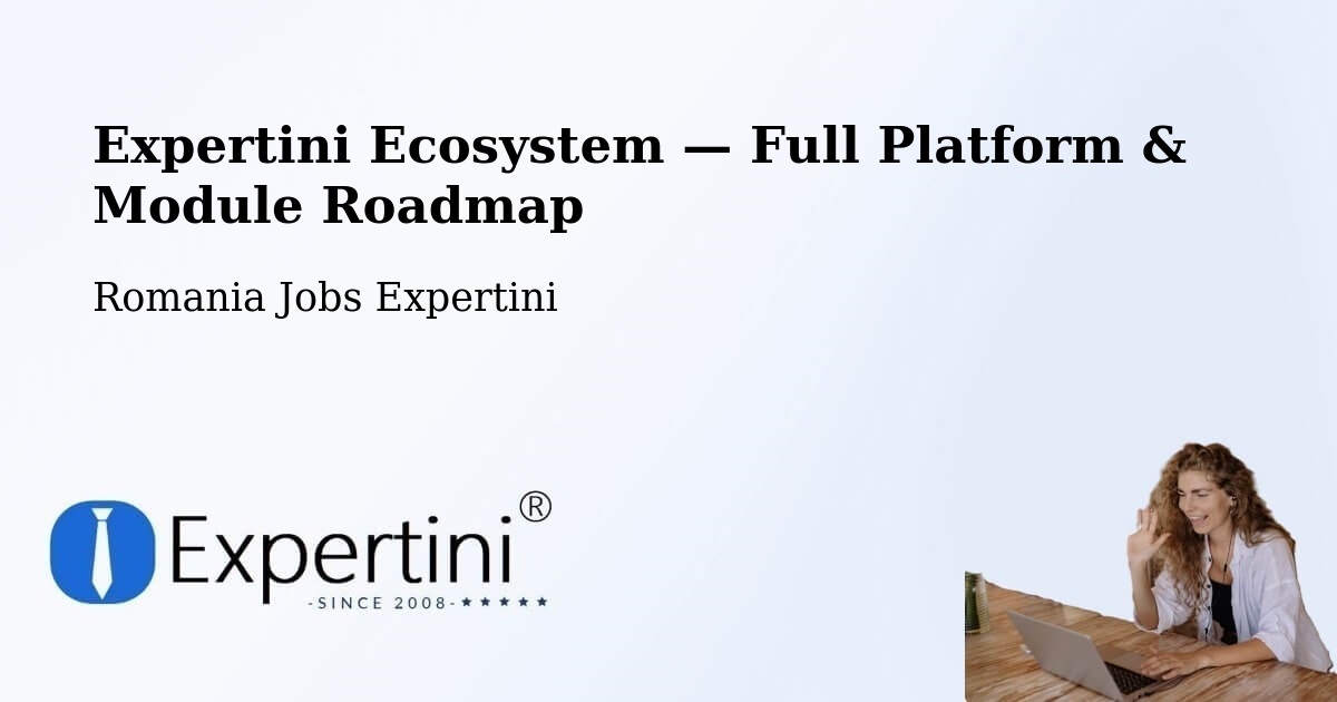 Expertini Ecosystem — Full Platform & Module Roadmap – Comuna Plugari