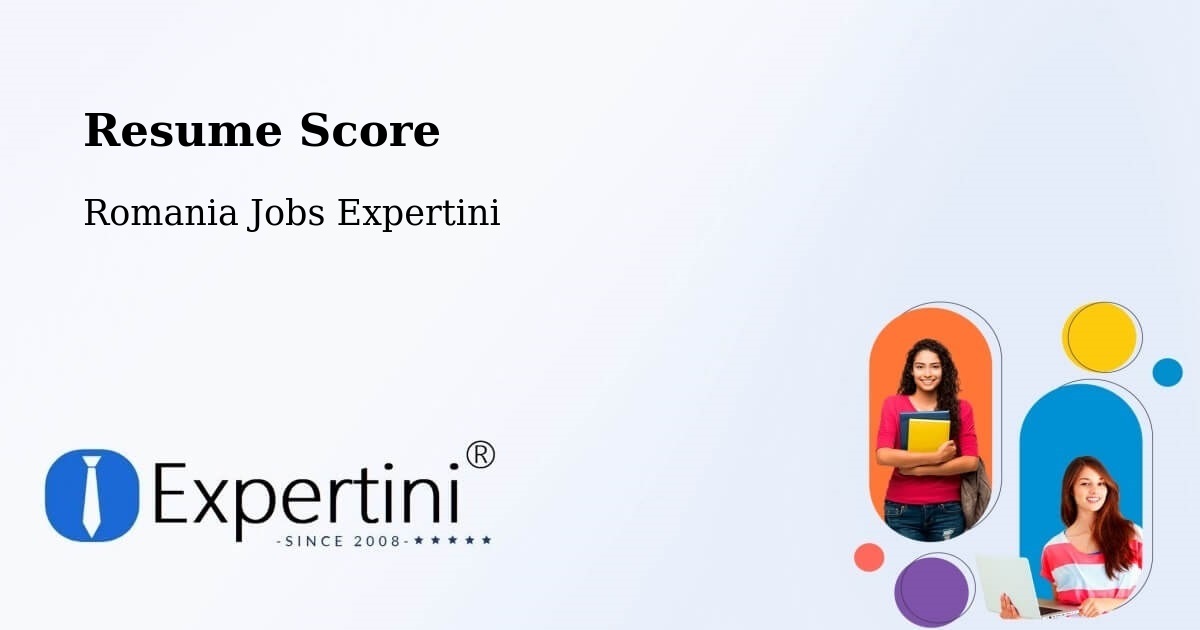 Resume Score & Job Description Match Tool – Comuna Plugari - Romania Jobs Expertini